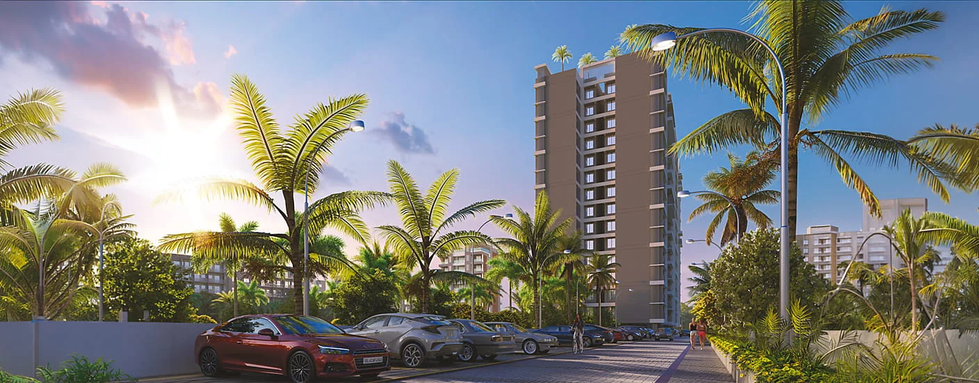 Shreesha Icon Moshi Parking Area Image